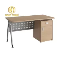 Bàn làm việc mặt gỗ melamine HR140HLC1 - HR140HLC1Y1